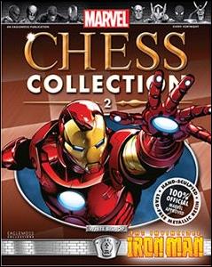 Marvel Chess Collection (UK) issue 2 Iron Man (White Bishop)