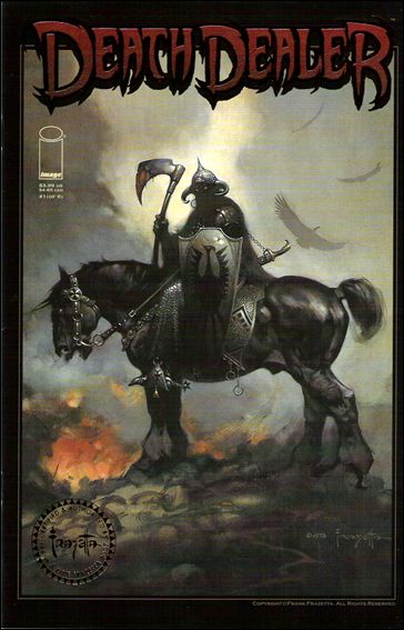 Frank Frazetta's Death Dealer (2007) issue 1-D Frank Frazetta Gold Seal Cover
