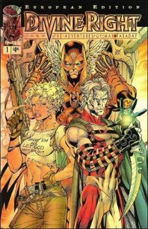 Divine Right issue 1-G Dynamic Forces Holofoil European Cover