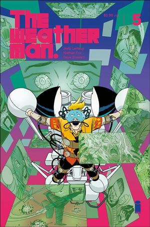 Weatherman (2018) issue 5-B Marcos Martin Cover