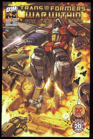Transformers: War Within: The Age of Wrath issue 1-D DF Cover 1/1000