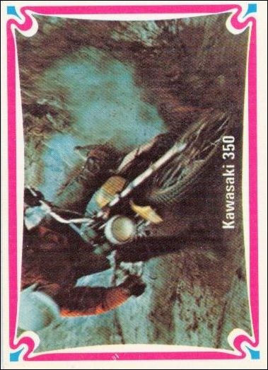 Choppers & Hot Bikes (Base Set) card 50 Kawasaki 350
