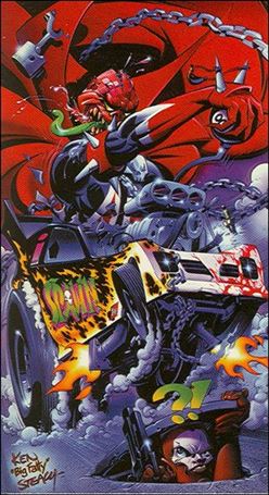Spawn: Widevision (Painted Cards Subset) Cover Image 2