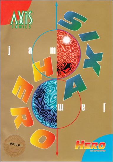 Axis Jam issue 1-B Hero Illustrated Retailer Giveaway Cover
