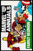 Marvel 1990 Annuals Checklist (Promo) card 4 Family Reunion