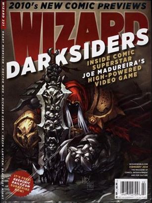 Wizard: The Magazine of Comics, Entertainment and Pop Culture issue 221 Joe Madureira Darksiders Cover