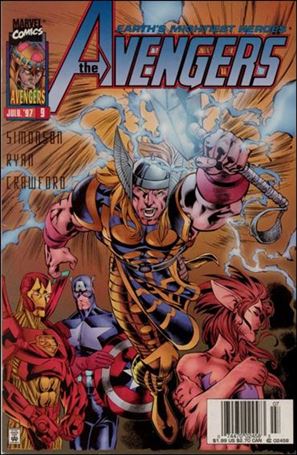 Avengers (1996)   issue 9-B Newsstand Edition / Price Variant