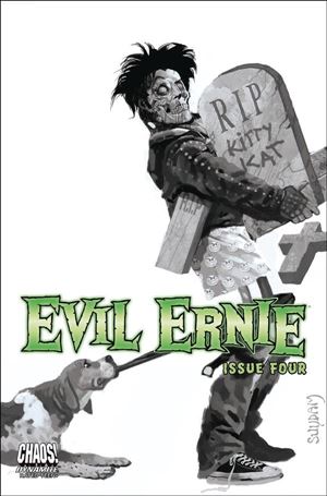 Evil Ernie (2021) issue 4-J Arthur Suydam 1:20 Black & White Cover