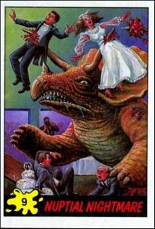 Dinosaurs Attack! (Base Set) card 9 Nuptial Nightmare