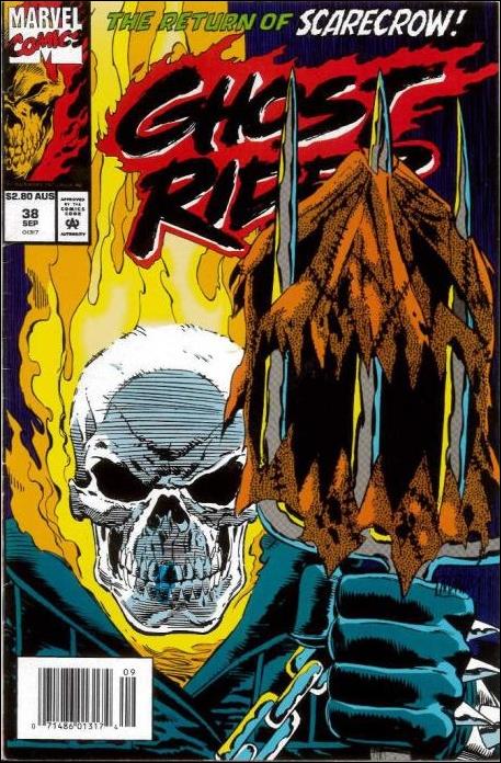 Ghost Rider (1990) issue 38-B Australian Price Cover
