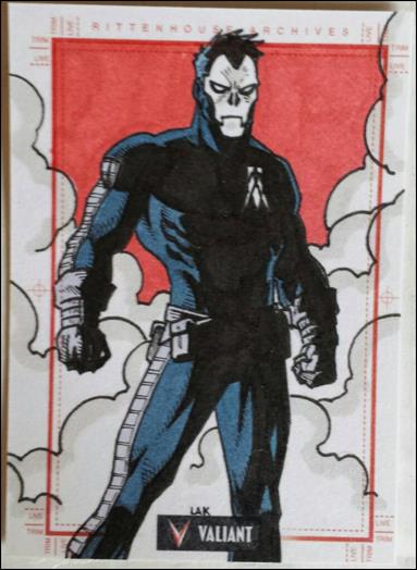 2013 Valiant Comics Preview Trading Card Set (Sketch Card Subset) card LAK-05