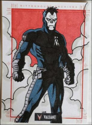 2013 Valiant Comics Preview Trading Card Set (Sketch Card Subset) card LAK-05