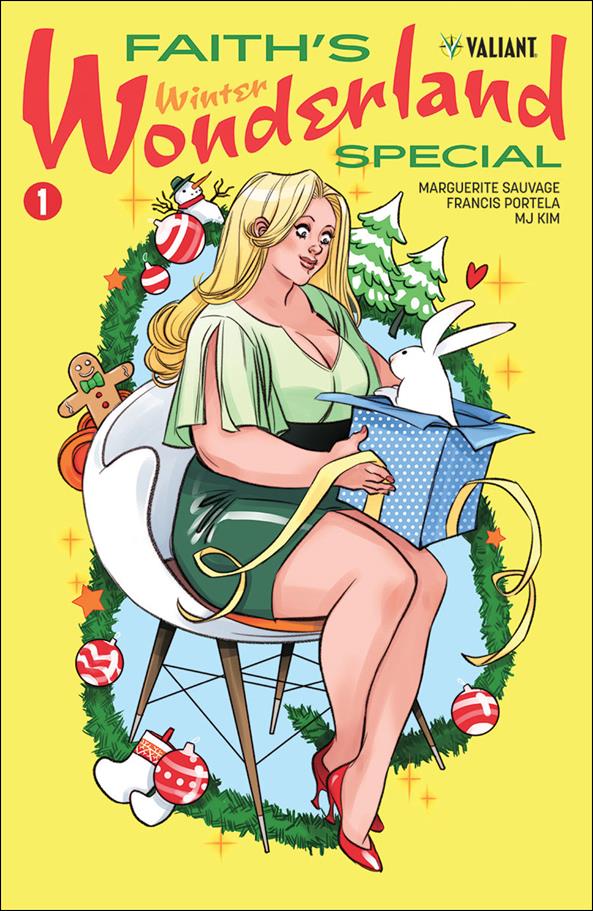 Faith's Winter Wonderland Special issue 1 Marguerite Sauvage Cover