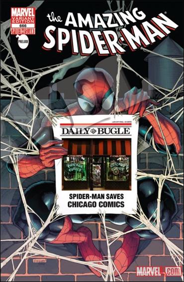 Amazing Spider-Man (1963) issue 666-MU Chicago Comics Daily Bugle Cover 