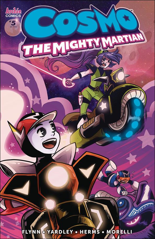 Cosmo the Mighty Martian issue 5-B Eva Cabrera Cover