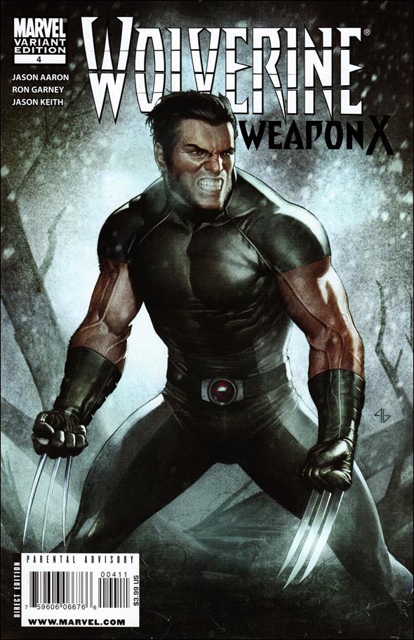 Wolverine: Weapon X issue 4-B Adi Granov Cover