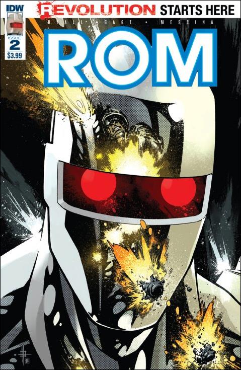 ROM (2016) issue 2 Zach Howard Cover