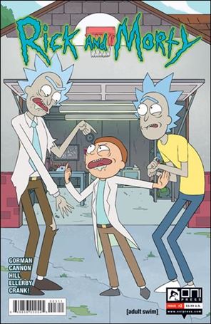 Rick and Morty (2015) issue 3 CJ Cannon Cover 