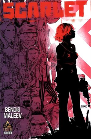 Scarlet (2010) issue 1-C David Lafuente 1:50 Cover