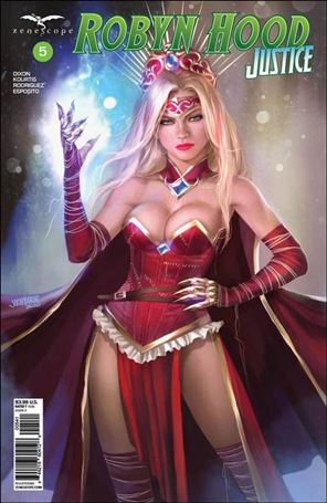 Robyn Hood: Justice issue 5-D Josh Burns Cover