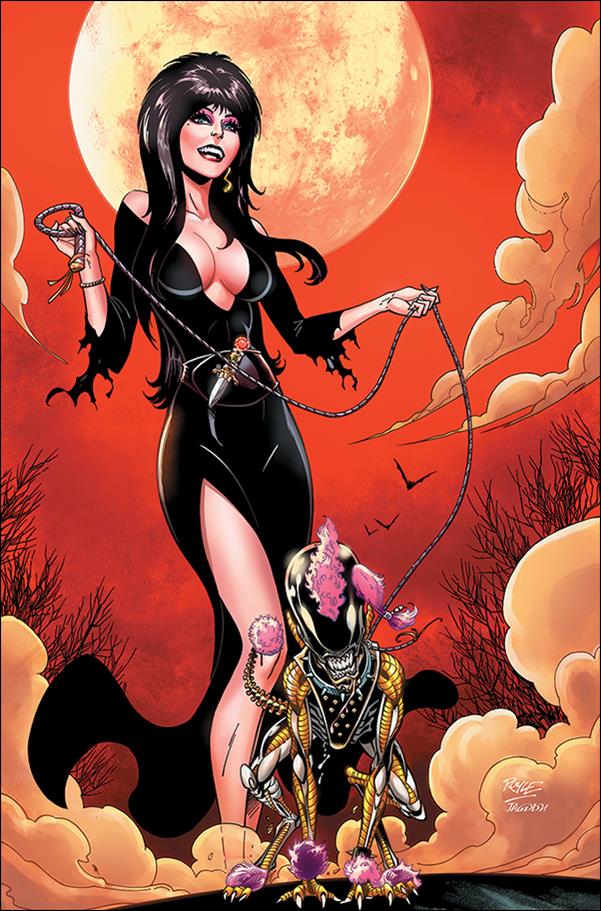 Elvira in Horrorland issue 3-J John Royle Virgin Cover