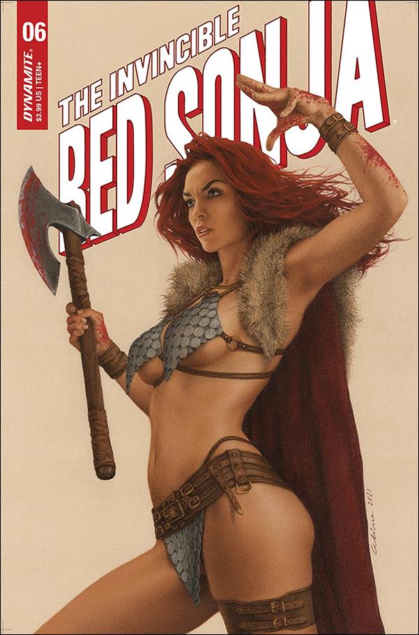 Invincible Red Sonja issue 6-C Celina Cover