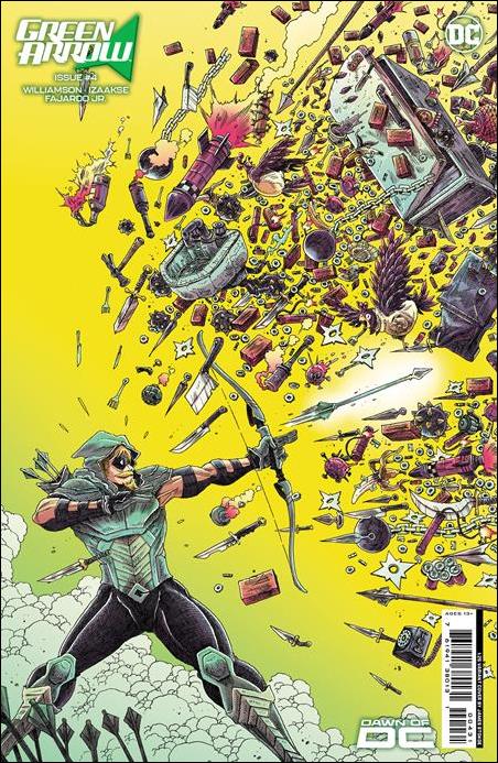 Green Arrow (2023) issue 4-C James Stokoe 1:25 Cardstock Cover