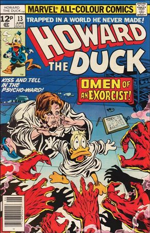 Howard the Duck (1976) issue 13-C UK Price Cover