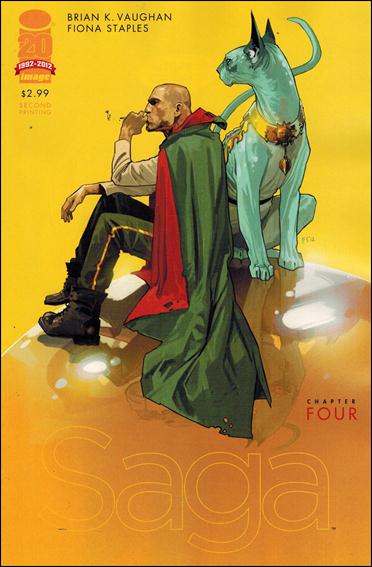 Saga issue 4-B 2nd Printing