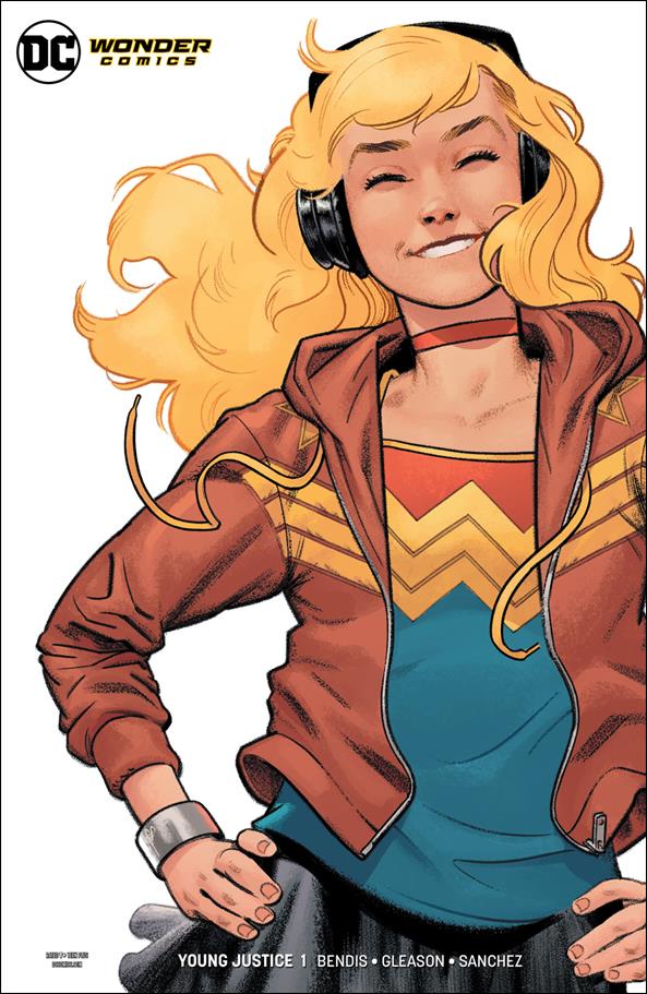 Young Justice (2019) issue 1-G Evan Shaner Wonder Girl Cover