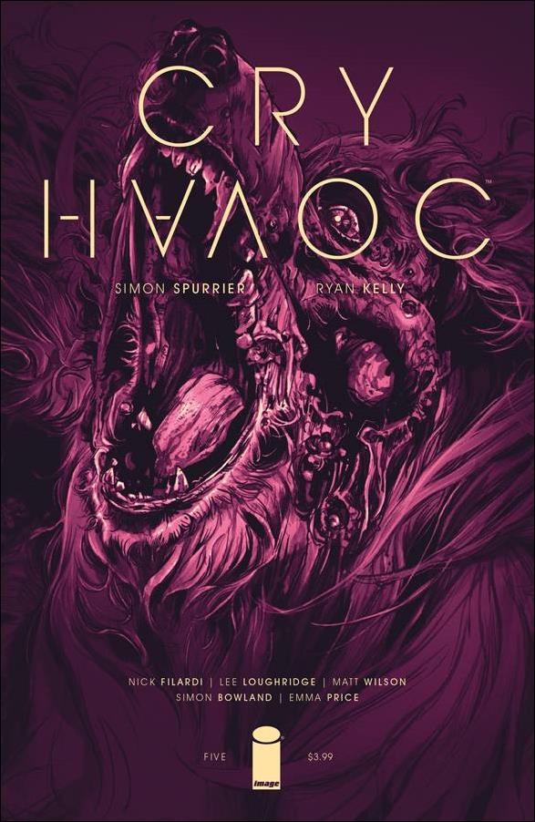 Cry Havoc issue 5 Ryan Kelly Cover