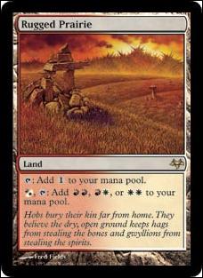 Magic the Gathering: Eventide (Base Set) card 178 Rugged Prairie