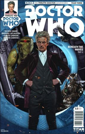 Doctor Who: The Twelfth Doctor Year Three issue 3-B Will Brooks Subscription Photo Cover