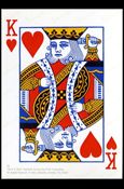 X-Files: Seasons 4 & 5 (Death Card Subset) card D2 King of Hearts