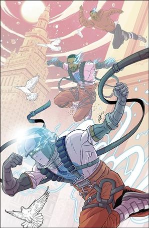 Moon Man issue 7-C Colm Griffin Cover