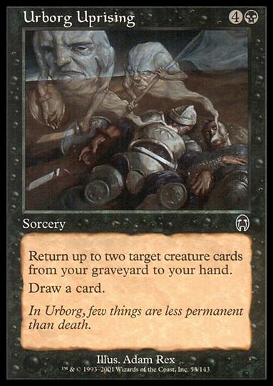 Magic the Gathering: Apocalypse (Base Set) card 53 Urborg Uprising