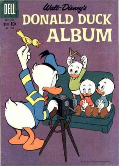 Four Color (1942) issue 1140 Donald Duck & Uncle Scrooge Back Cover