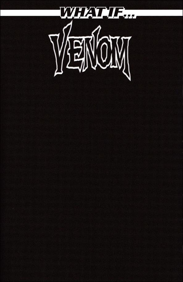 What If...?: Venom issue 1-B Black Blank/Sketch Cover