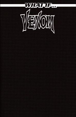 What If...?: Venom issue 1-B Black Blank/Sketch Cover