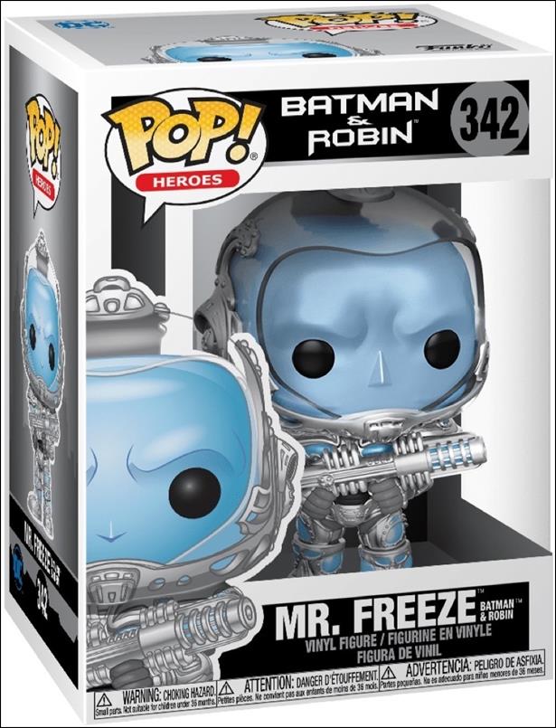POP! Heroes figure 342 Mr. Freeze Batman & Robin