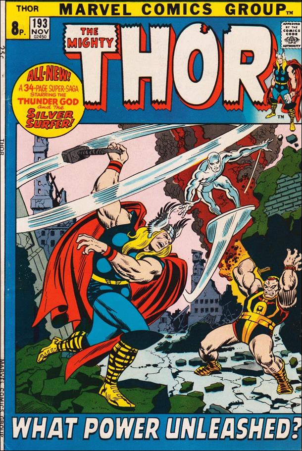 Thor (1966) issue 193-B UK Price Cover