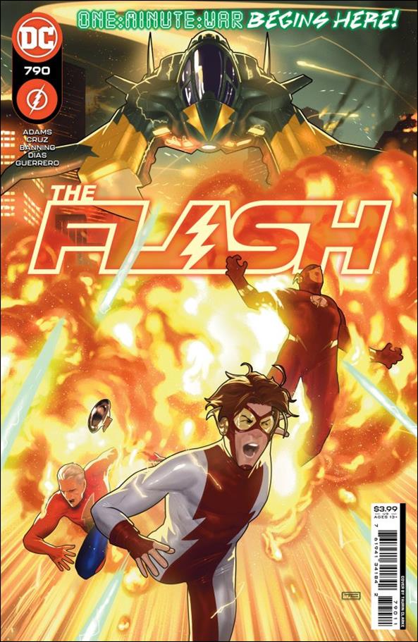 Flash (1959) issue 790 Taurin Clarke Cover
