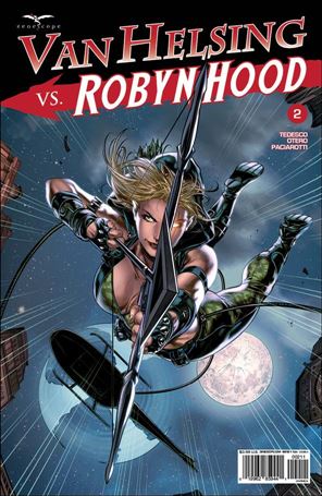 Van Helsing vs Robyn Hood issue 2 Caanan White Cover