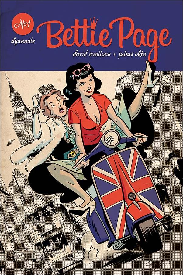 Bettie Page (2018) issue 1-B Scott Chantler Cover