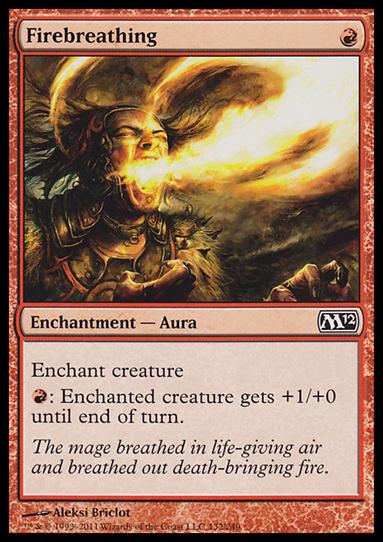 Magic the Gathering: 2012 Core Set (Base Set) card 132 Firebreathing