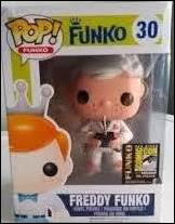 Pop! Funko - Freddy Funko figure 30 Freddy Funko (Dr. Emmett Brown) SDCC
