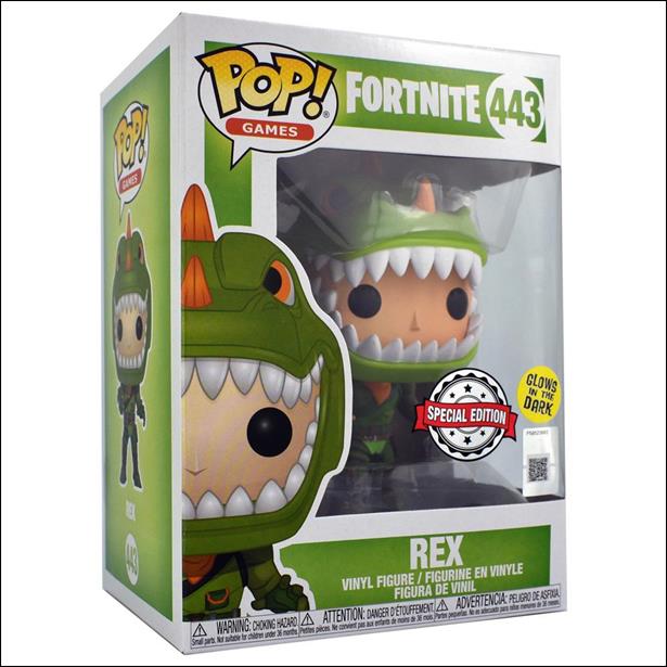 POP! Games figure 443-B Rex (GITD)