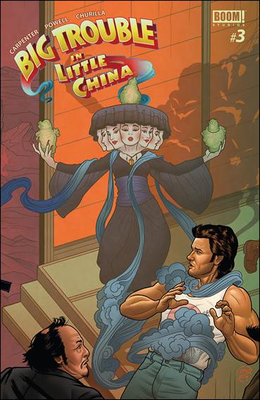 Big Trouble in Little China issue 3-B Joe Quinones Cover
