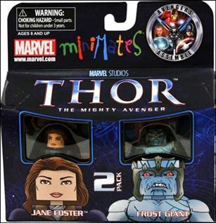 Marvel Minimates figure 112-B Jane Foster and Frost Giant