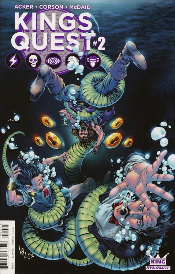Kings Quest issue 2-B Jonathan Lau Cover